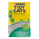 Areia Higiênica Gatos Tidy Cats Purina 2kg Dura 1 Mês X 2kg