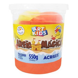 Areia Mágica Cinética 550kg Areia Massinha Modelar Acrilex