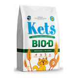 Areia Para Gatos Kets Bio d Pacote 3kg biodegradável 
