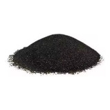 Areia Preta Basalto 1mm 5kg Substrato Natural Aquário Peixe