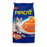 Areia Sanitária Kelco Pipicat Multicat 12 Kg Gatos