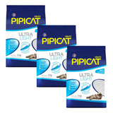 Areia Sanitária Premium Kelco Pipicat Ultra Light 2kg 3 Un