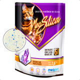Areia Sanitária Sílica Cristais P Gatos Alta Absorção 1 6kg