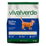 Areia Viva Verde Limpeza Plena 4kg Areia Higiênica P Gatos