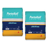 Argamassa Especial Piscinas Ac3 Portokoll 20kg Kit 2un