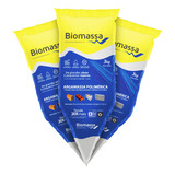 Argamassa Polimérica Biomassa 3kg Kit 3 Unidades 9kg 