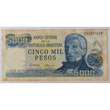 Argentina Cédula 5000 Pesos