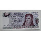 Argentina Linda Cédula De 10 Pesos 1973 76 Fe