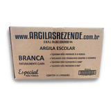 Argila Branca Para Modelagem Caixa Com 14 Unidades