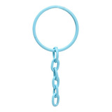 Argola Batida Dourada Com Corrente 23mm 100 Un Galvanizadas