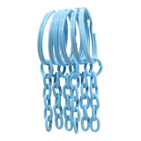 Argola Batida Rosê Gold C Corrente 23mm 100 Un Galvanizada