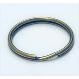 Argola Chaveiro 22mm Batida pct 100pç Cod 1137 Ouro Velho
