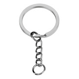 Argola Italiana Chaveiro C Corrente 28mm Elo 8mm 100 Pçs