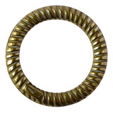 Argola Meia Cocha De Alpaca N 16 Cornetão Original Piteira