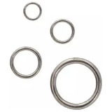 Argola Metal Para Sutiã 100 Unidades Níquel E301 10mm