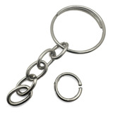 Argola Para Chaveiro 19mm C corrente Arg 10mm 250pcs
