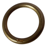 Argola Roliça De Alpaca N 19 Cornetão Original Piteira