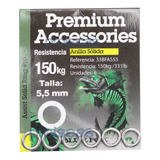 Argola Solid Ring Pro Blue Fox Aço Inox Para Suporte Hook