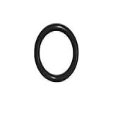 Argolas Para Cortina Varão Fino De 19mm Kit 100 Peças Preto 