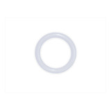 Argolas Para Cortina Varão Grosso 28mm Kit 100 Peças Branca