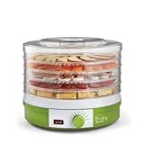 Ariete 616 B Dry Desidratador De Alimentos Temperatura De 35 C E 70 C 5 Cestos 245W Branco Verde 110V