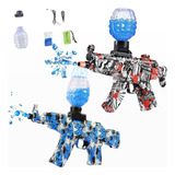 Arma Brinquedo Elétrica Lança Bolinhas Gel Metralhadora Pist