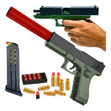 Arma Brinquedo Infantil Pistola Glock Fantasia