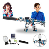 Arma Brinquedo Metralhadora Bolinha De Gel Arminha Orbeez