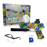 Arma Brinquedo Pistola Glock Bolinha De Gel Arminha
