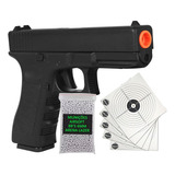 Arma De Airsoft Spring Full Metal 6mm Bbs 0 12g Alvos