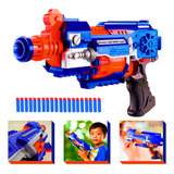 Arma De Brinquedo Metralhadora Pistola Automática 20 Dardos