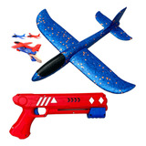 Arma Lança Aviao Planador Lançador De Avião Brinquedo Arma