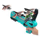 Arma Lançador De Aviões Automático Brinquedo