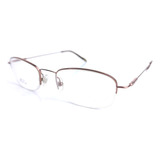 Armação De Óculos Evidence 503 C3 52 20 140 Em Metal