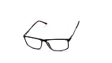 Armação De Óculos Masculino Sem Grau Retangular Jc 3103 Vermelho Preto 