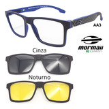 Armação Mormaii 6098 Swap Ng Aa3 2 Clipons Cinza Noturno