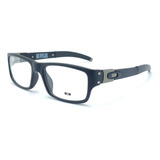 Armação Oculos De Grau Muffler Full Black Acetato