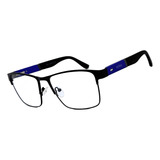 Armação Oculos Grau Masculino Mt152 Original Titanium