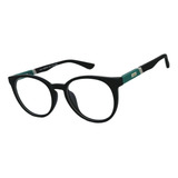Armação Oculos Grau Osônio Infantil Teen Flexível