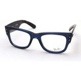 Armação Óculos Grau Ray ban Mega Wayfarer Rb0840v