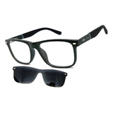 Armação Óculos Grau Solar M thomaz Clip On Original Premium