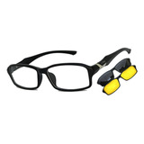Armação Oculos Grau Solar Premium M thomaz Original Clip On