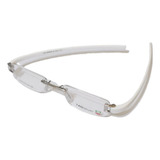 Armação Óculos Grau Tg Heuer Th5069 White Silicon Ballgriff