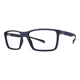 Armação Óculos Hb Polytech 93136 10100880517010 Azul Fosco