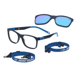 Armação Óculos Infantil Mormaii Swap M6141k3351 Azul Fosco Tamanho 51