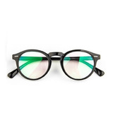 Armação Óculos Masculino Feminino Redondo Geek Retro Two 2