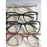 Armação Oculos P Grau Feminino Grande Chanel