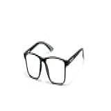 Armação Óculos Retangular Masculino Com Lentes Sem Grau Jc 1124 Preto Cinza