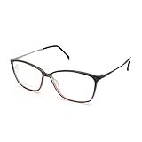 Armação Para Óculos De Grau Stepper Titanium SI-30092 F230 Cor-Marrom-Tamanho-M-Gênero-Mulher