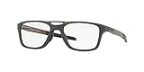 Armações De óculos De Grau Oakley Masculino OX8113 Gauge 7 2 Arch Square Prescription  Pavimento Acetinado Lente Demo  53 Mm